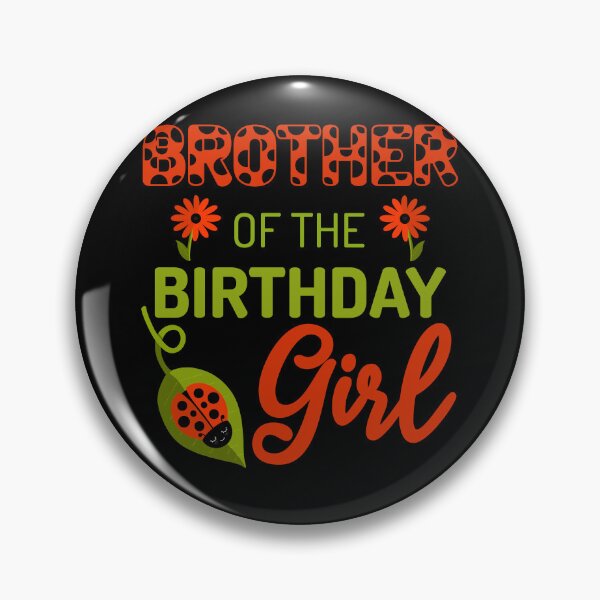 Item preview, Ladybug Birthday Brother of the Birthday Bday Girl Matching designed and sold by JokeGysen.