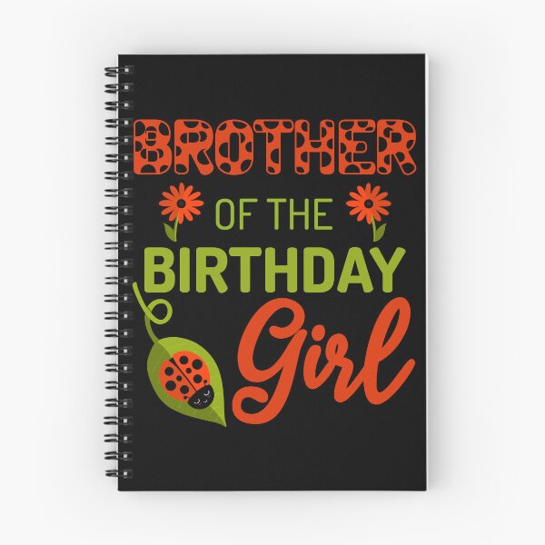 Item preview, Ladybug Birthday Brother of the Birthday Bday Girl Matching designed and sold by JokeGysen.