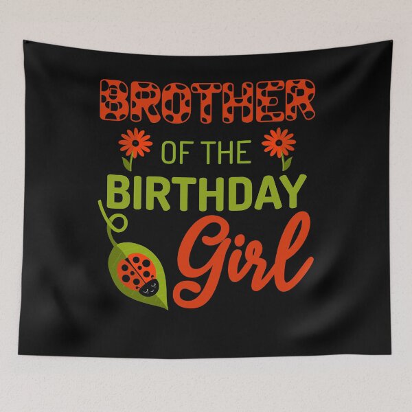 Item preview, Ladybug Birthday Brother of the Birthday Bday Girl Matching designed and sold by JokeGysen.