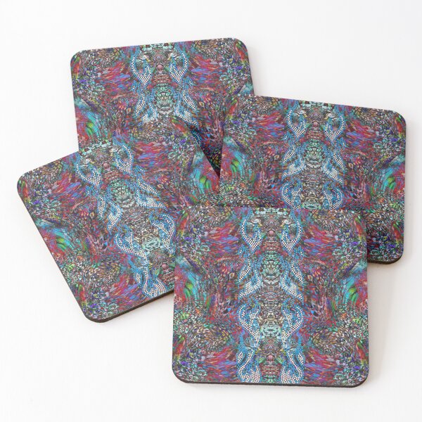 Item preview, floral ethnical beads and flowers pattern designed and sold by ssblondess.