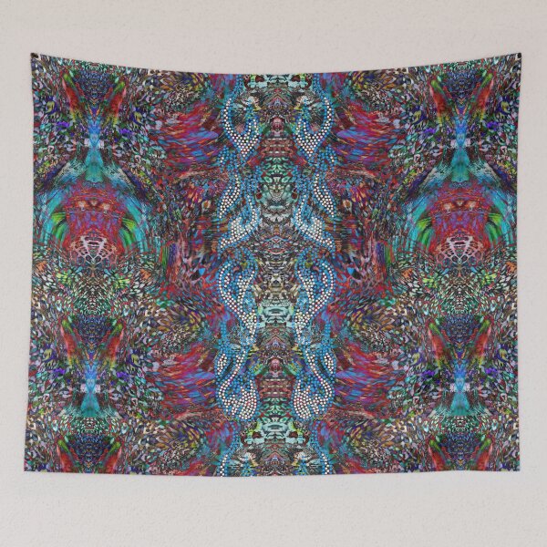 Item preview, floral ethnical beads and flowers pattern designed and sold by ssblondess.