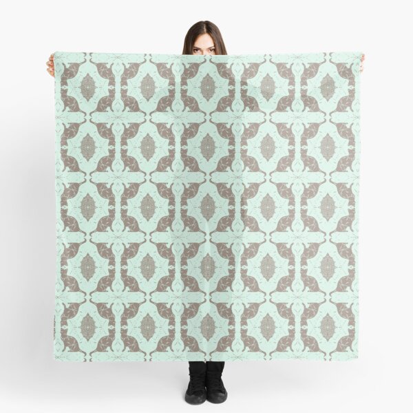 Mint Chocolate Cats Scarf