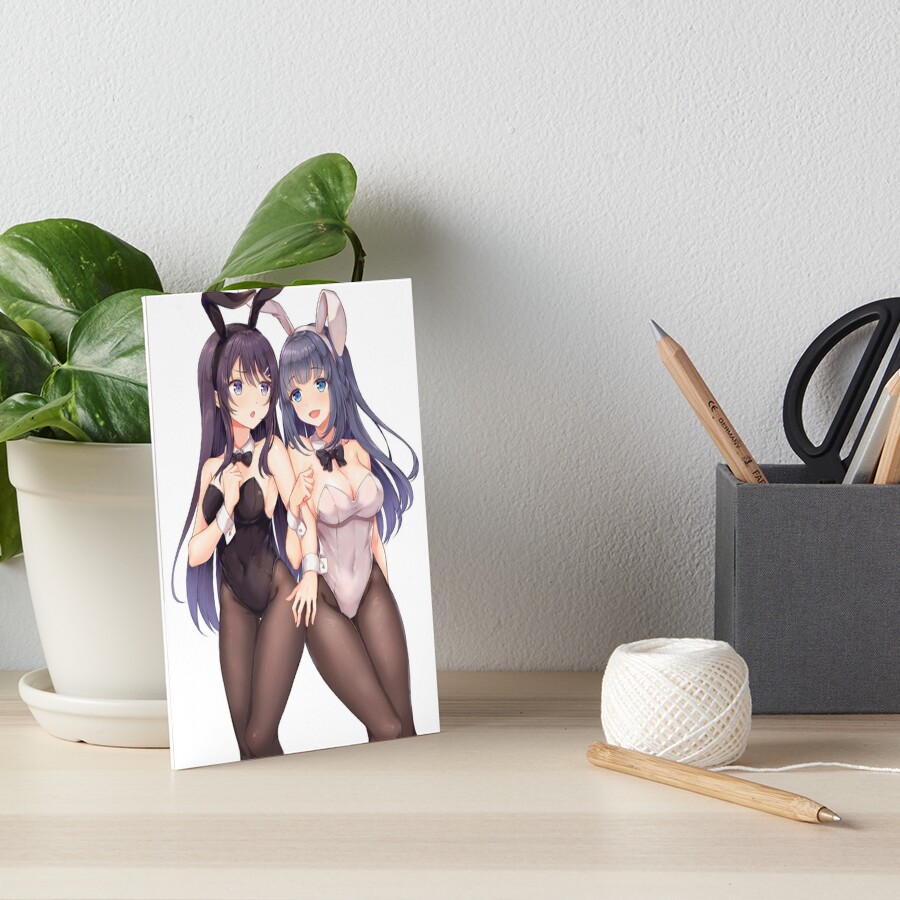 "Bunnies Mai Sakurajima, Makinohara Shouko (SBY Lewd Sexy Hentai Anime