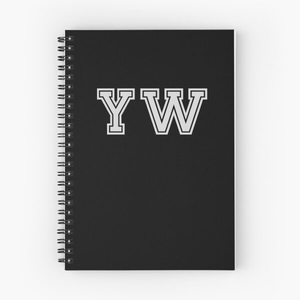 Item preview, Y.W. Varsity Initials | Varsity Letters | Black And White | Personalised Gift designed and sold by Avo And Sriracha.