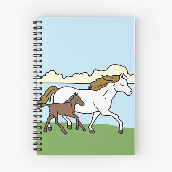 Item preview, Tina's Mommy and Baby Horse Poster designed and sold by leelahenry.