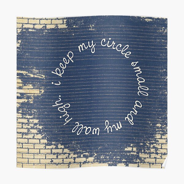 my circle is small for a reason shirt