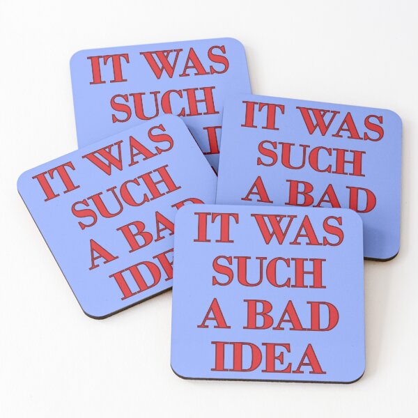 Item preview, It Was Such a Bad Idea, Girl in Red designed and sold by Koala Designs.