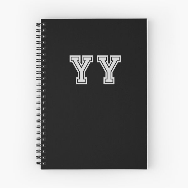 Item preview, Y.Y. Varsity Initials | Varsity Letters | Black And White | Personalised Gift designed and sold by Avo And Sriracha.