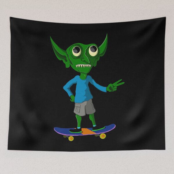 Item preview, Skate Goblin Vintage Photograp designed and sold by LuanBarros17711.
