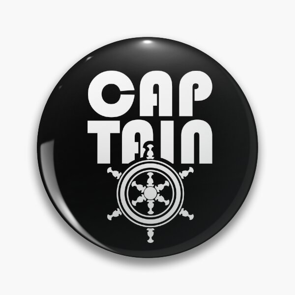 Item preview, Captain symbol steering wheel ship boat lake sailor - boat captain designed and sold by AndreMi.