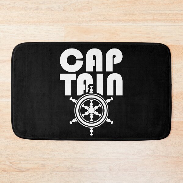 Item preview, Captain symbol steering wheel ship boat lake sailor - boat captain designed and sold by AndreMi.
