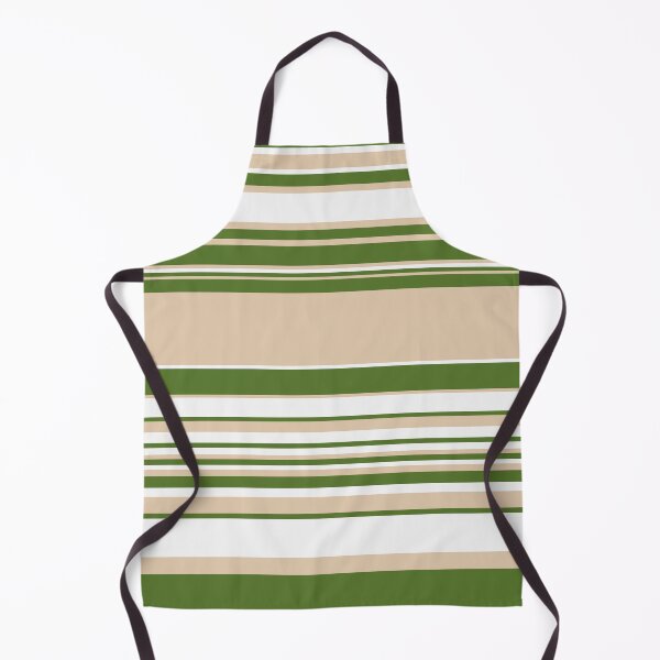 Item preview, Complex Stripes - White, Sand and Palm Green designed and sold by LAEC-Shop.