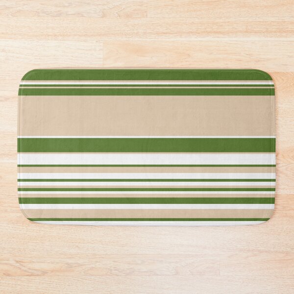 Item preview, Complex Stripes - White, Sand and Palm Green  designed and sold by LAEC-Shop.