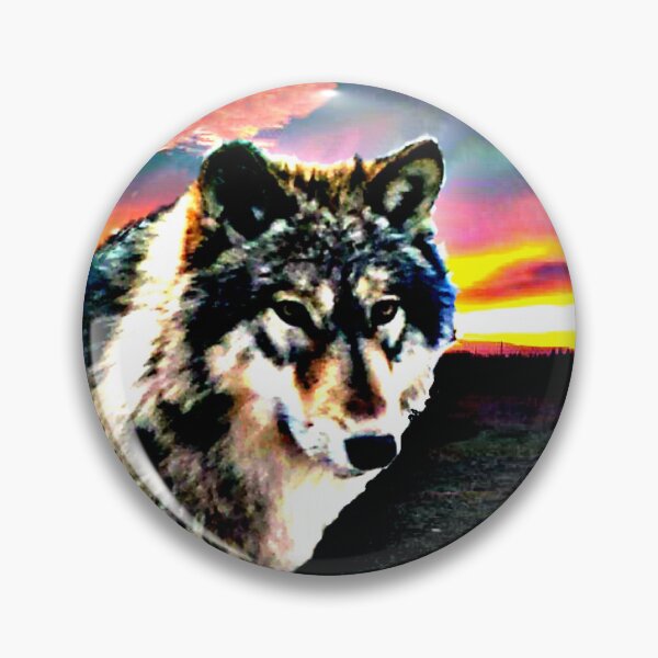 Item preview, Wolf Sunset designed and sold by BuffaloPrairie.