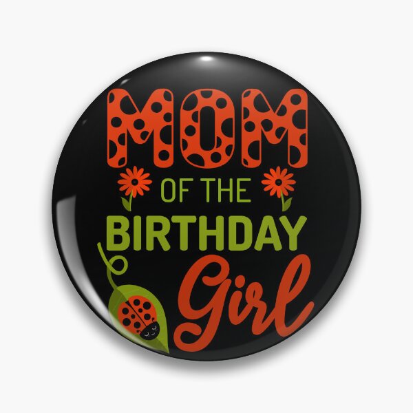 Artikelvorschau, Ladybug Birthday Mom of the Birthday Bday Girl Matching entworfen und verkauft von JokeGysen.