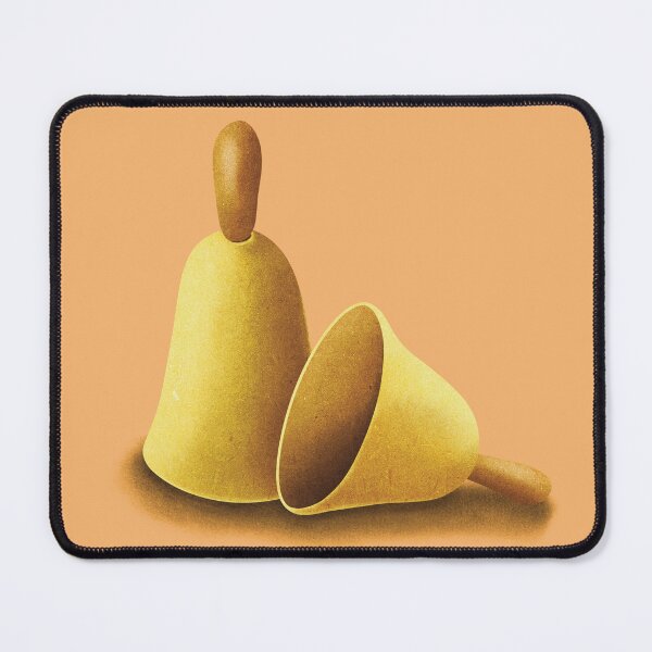 Item preview, Minimalistic Pair of Handbells Illustration designed and sold by SubtleSplit.