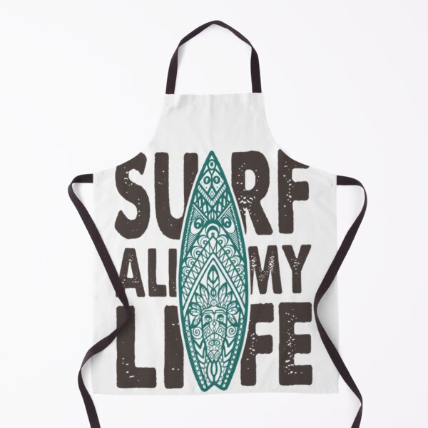 Item preview, surf all my life, surf board summer design designed and sold by Beeroclock.