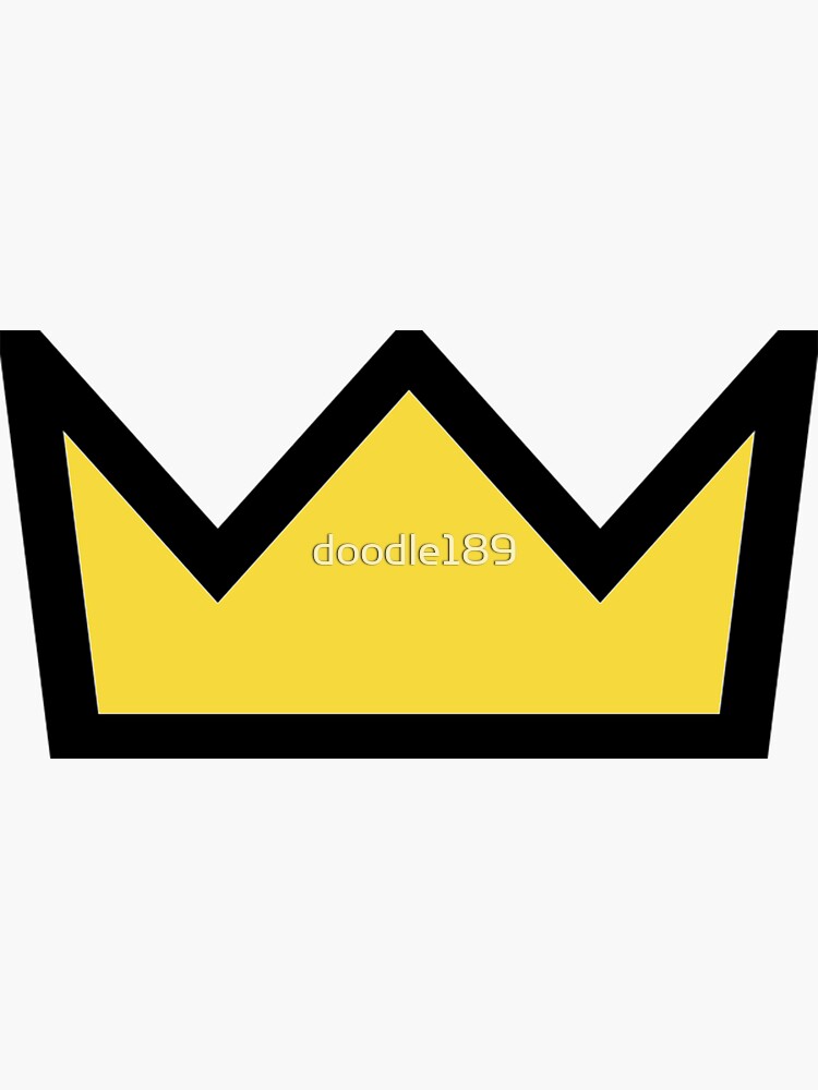 Bughead Betty Cooper Crown Sticker for Sale by doodle189 Redbubble