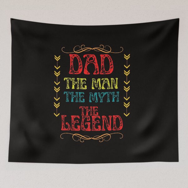 Item preview, DAD THE MAN THE MYTH THE LEGEND  designed and sold by DanaMire.