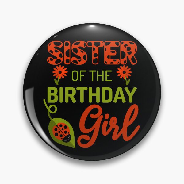 Artikelvorschau, Marienkäfer-Geburtstagsschwester des Geburtstags-Bday-Girl-Matching entworfen und verkauft von JokeGysen.