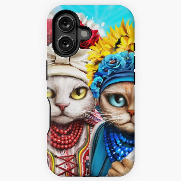 Item preview, Ukraine and Poland, cat character, friendship designed and sold by MaryshaArt.