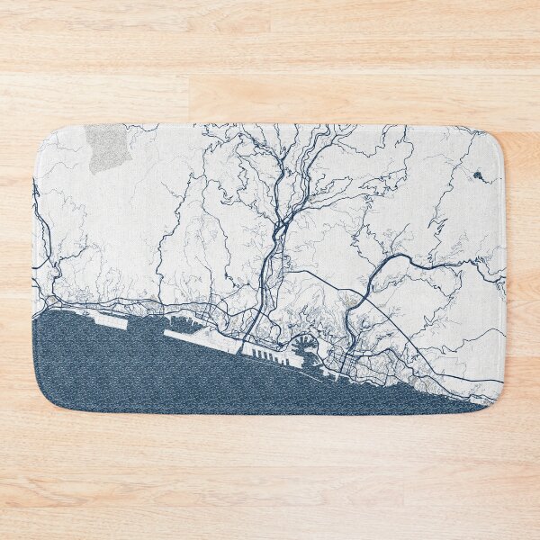 Item preview, Genoa City Map of Liguria, Italy - Coastal designed and sold by deMAP.