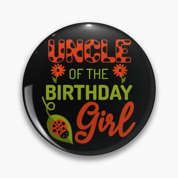 Artikelvorschau, Marienkäfer-Geburtstags-Onkel des Geburtstags-Bday-Girl-Matching entworfen und verkauft von JokeGysen.