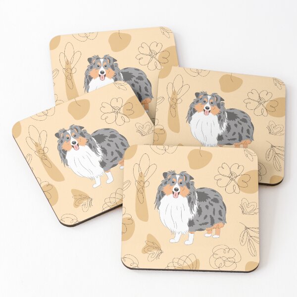 Item preview, Cute Blue Merle Sheltie Dog Shetland Sheepdog  designed and sold by Lulupainting.