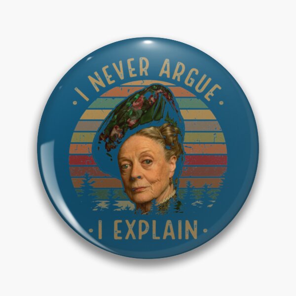 Item preview, I NEVER ARGUE - I EXPLAIN     designed and sold by LivingstonShawn.