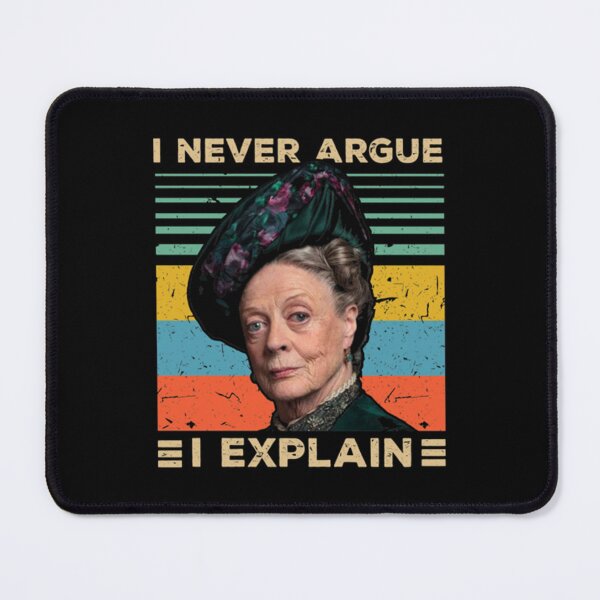 Item preview, I NEVER ARGUE - I EXPLAIN Essential  designed and sold by LivingstonShawn.