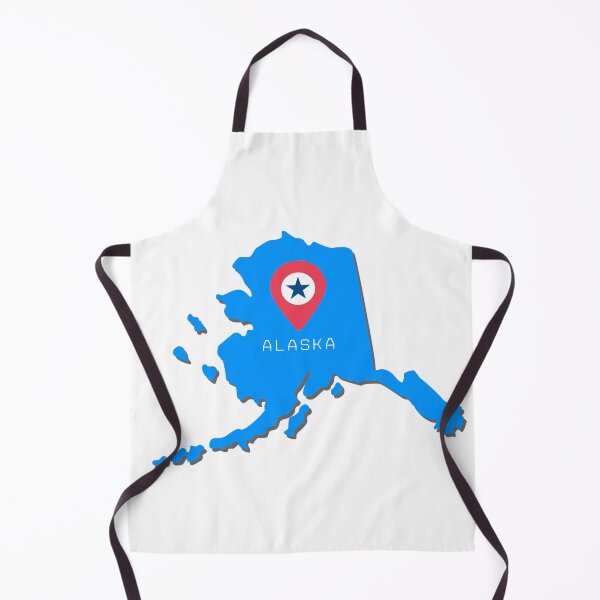 Item preview, Alaska Map with Pinpoint designed and sold by hijackhippo.