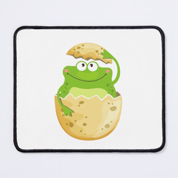 Item preview, Frog in egg designed and sold by DoodlesnPoodles.