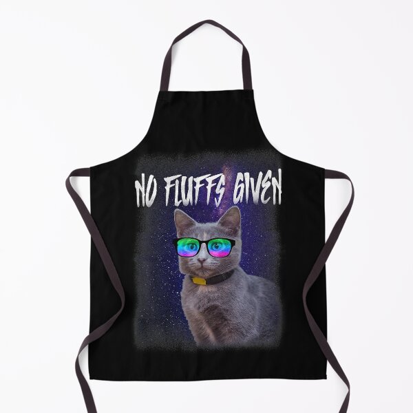 Item preview, No Fluffs Given Funny Sarcastic Cat Meow designed and sold by HardiKel.