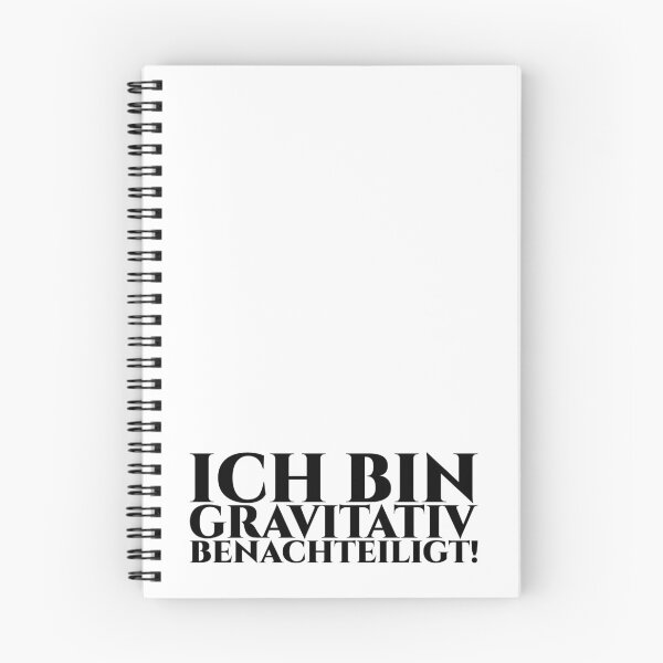 Item preview, I AM GRAVITATIVELY DISADVANTAGED - black lettering designed and sold by pASob-dESIGN.