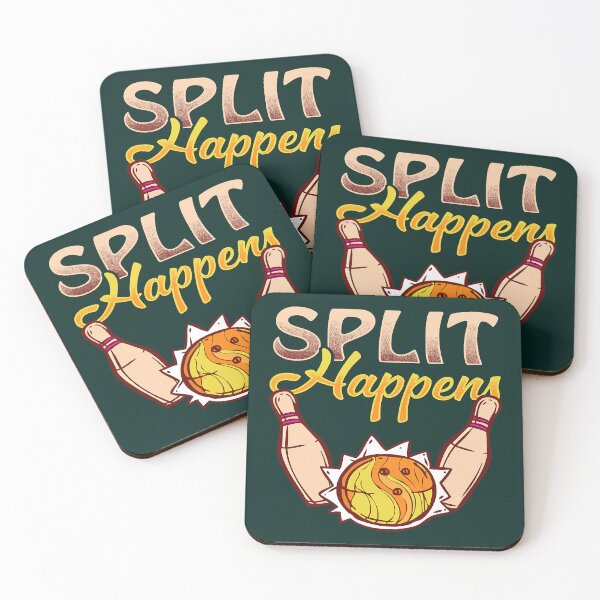 Item preview, Split Happens Funny Bowling  designed and sold by Getcustomtel.