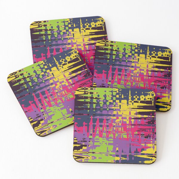 Item preview, liquify colorful seamless pattern designed and sold by ssblondess.