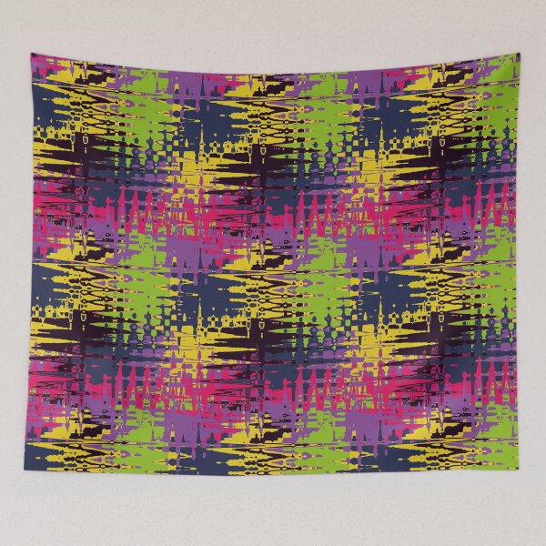 Item preview, liquify colorful seamless pattern designed and sold by ssblondess.