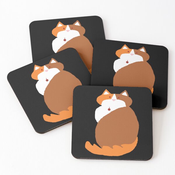 Item preview, Kevin the Ginger Cat Abstract Digital Painting designed and sold by ellenhenry.