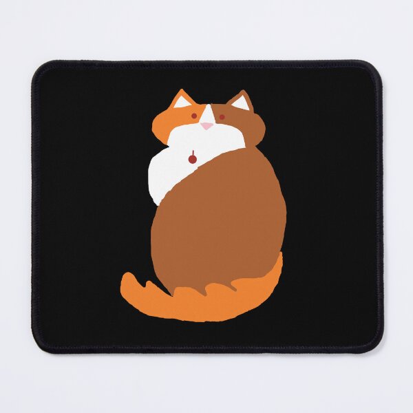 Item preview, Kevin the Ginger Cat Abstract Digital Painting designed and sold by ellenhenry.