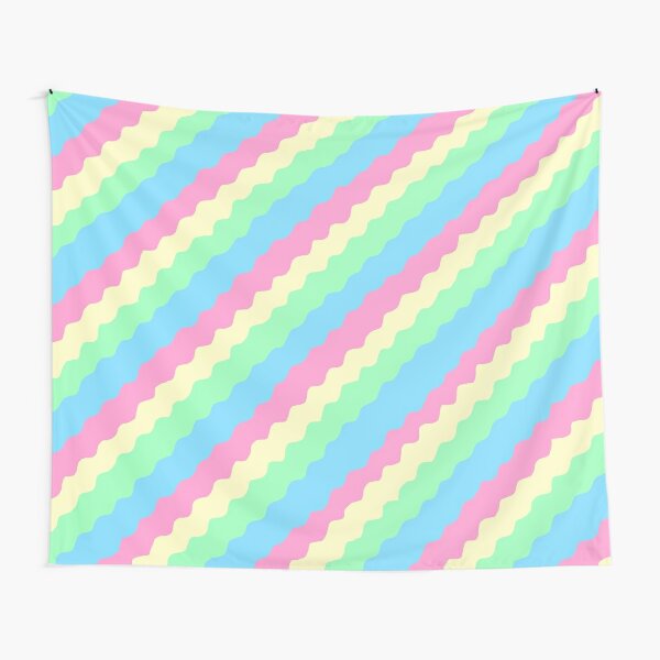 Cotton Candy Stripes Tapestry