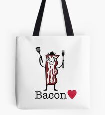 I love bacon Tote Bag