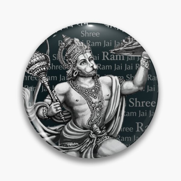 Item preview, Hanuman with Shree Ram Mantra Classic T-Shirt designed and sold by LeonFacchini.