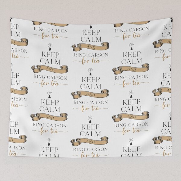 Item preview, Keep Calm and Ring Carson designed and sold by LivingstonShawn.