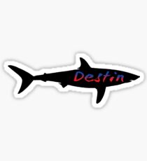 Destin Shark Sticker