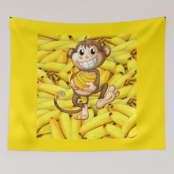 Item preview, monkey's love banana designed and sold by Jaadueekala.