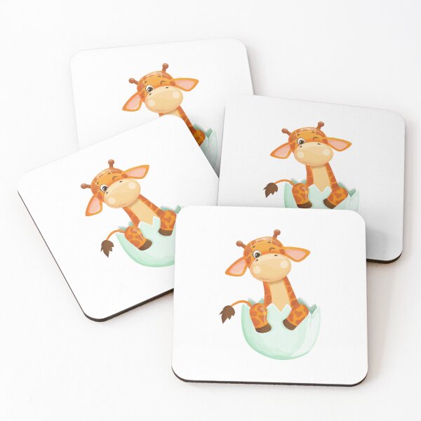 Item preview, Giraffe in egg designed and sold by DoodlesnPoodles.