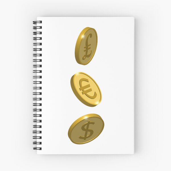 Item preview, Vector 3d gold coins with bright highlights. Dollar, euro and pound designed and sold by GAleksS.
