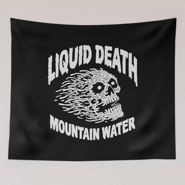 Item preview, kakean-Liquid-Death-band-pikiran designed and sold by NoCsder0223.