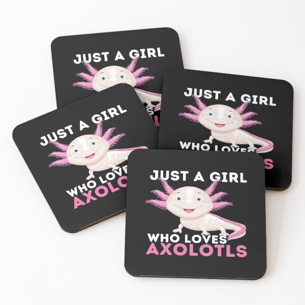 Item preview, Just A Girl Who Loves Axolotls Mexican Walking Fish Gift designed and sold by MichealExan.
