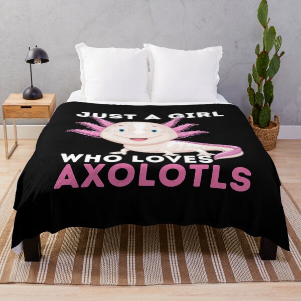 Item preview, Just A Girl Who Loves Axolotls Mexican Walking Fish Gift designed and sold by MichealExan.